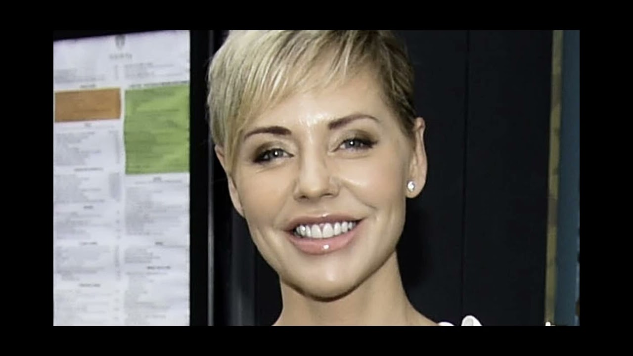 Hollyoaks star Stephanie Waring shows off new pixie cut as she arrives for her belated hen party aft
