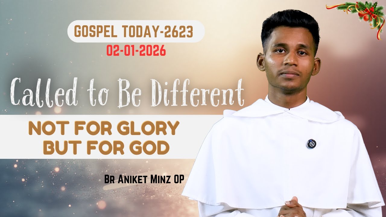 Holy, Not Popular | Br Aniket Minz OP | 02-01-26 | John 