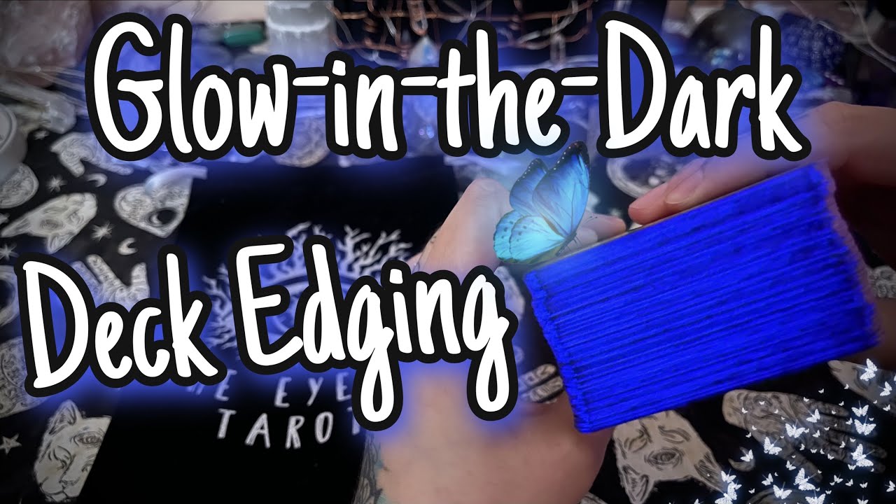 👽Glow in the Dark Deck Edging👽 | How to do Glow in the Dark Edging | Deck Modifications