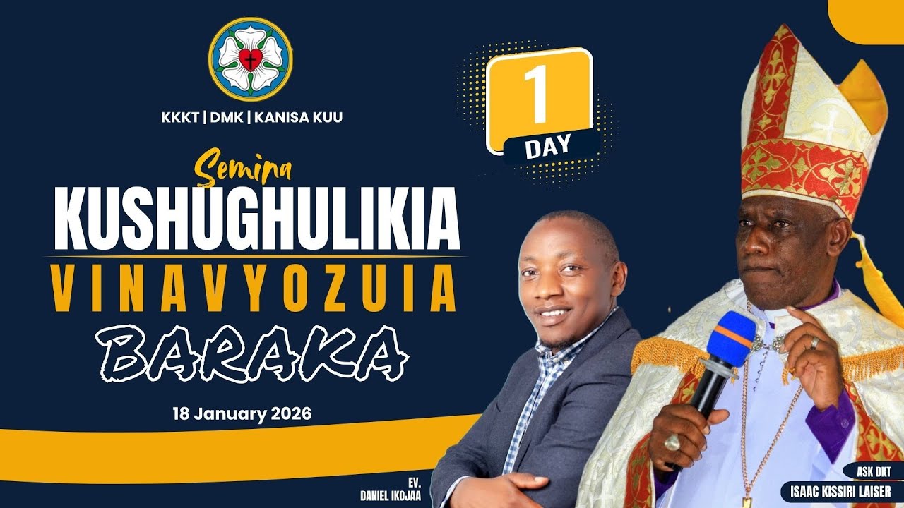 Semina ya neno la Mungu-Kushughulikia vinavyozuia baraka18/01/2026