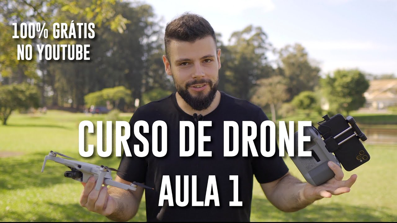 Curso de Drone | Aula 1 - Recomendações | 100% gratuito!