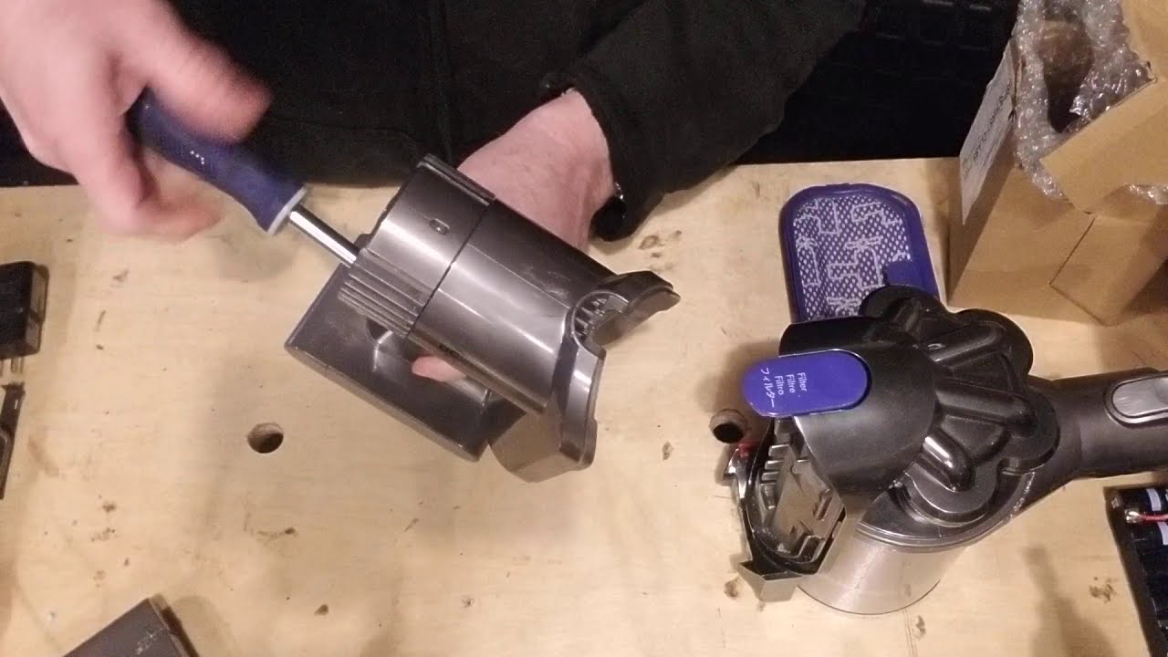 Ремонт Dyson DC44, не заряжается, также DC31, DC34, DC45