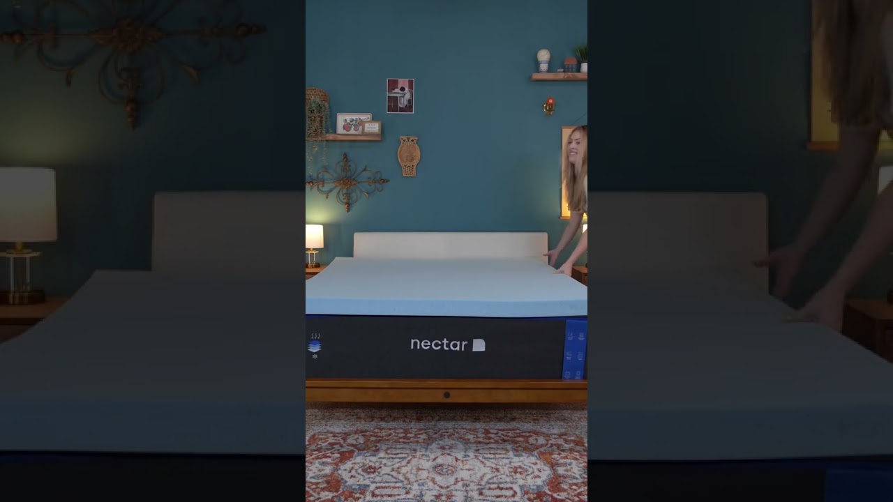 Cheap vs Expensive Mattress Topper #shorts