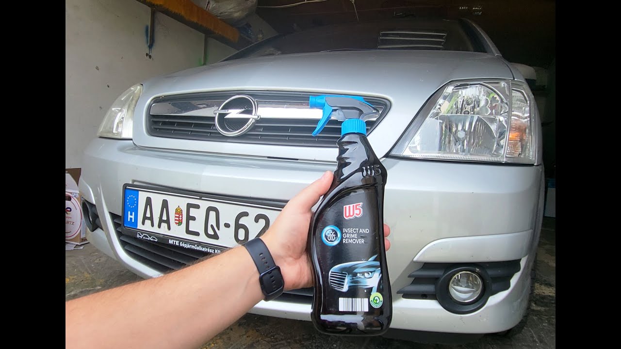 Bogároldó a Lidl-ből? | W5 Insect and Grime remover
