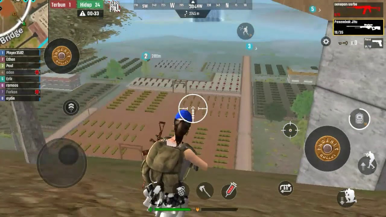 ScarFall (Offline) Battle Royale Android Gameplay
