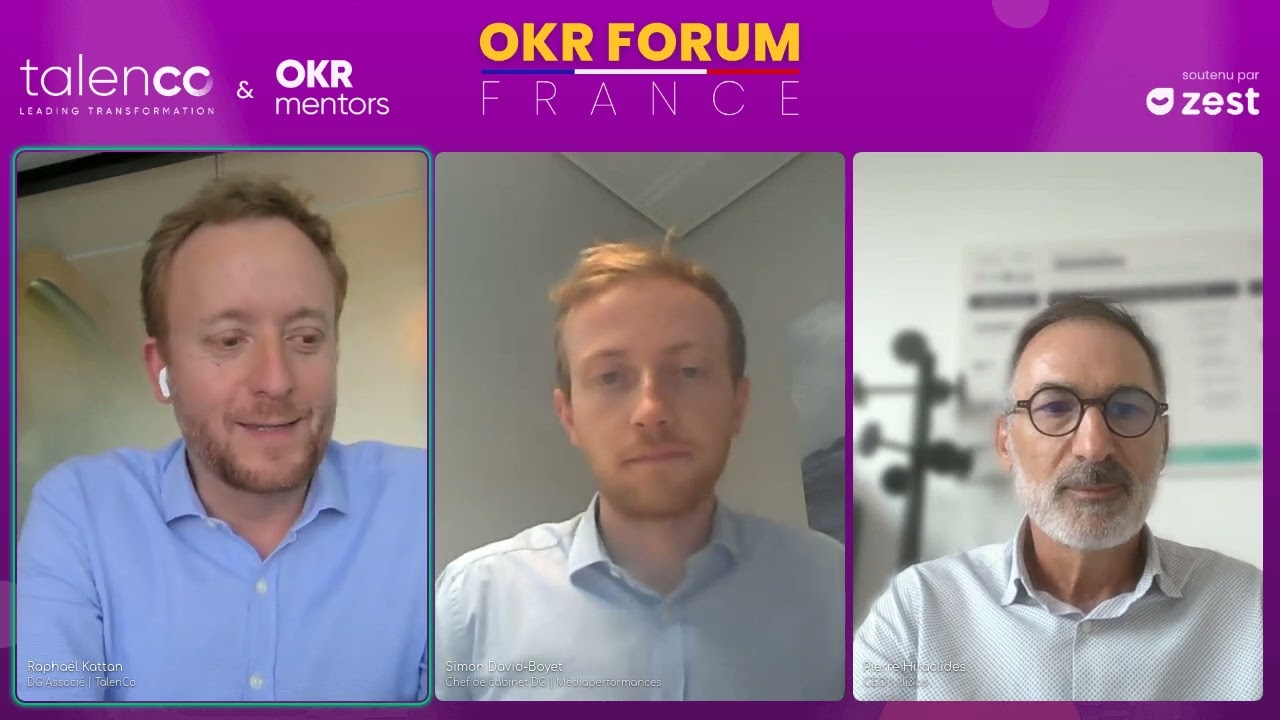 OKR Forum FR25 | Pourquoi déployer vos stratégies grâce aux OKRs