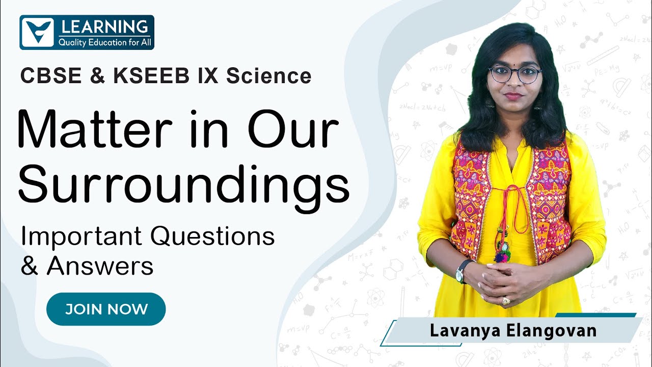 syllabus of class 9 science cbse | KSEEB | Matter in our surroundings | Vista's Learning