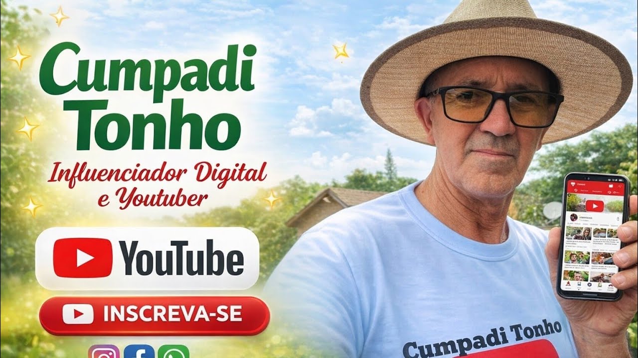 Cumpadi Tonho fazendo pipoca doce