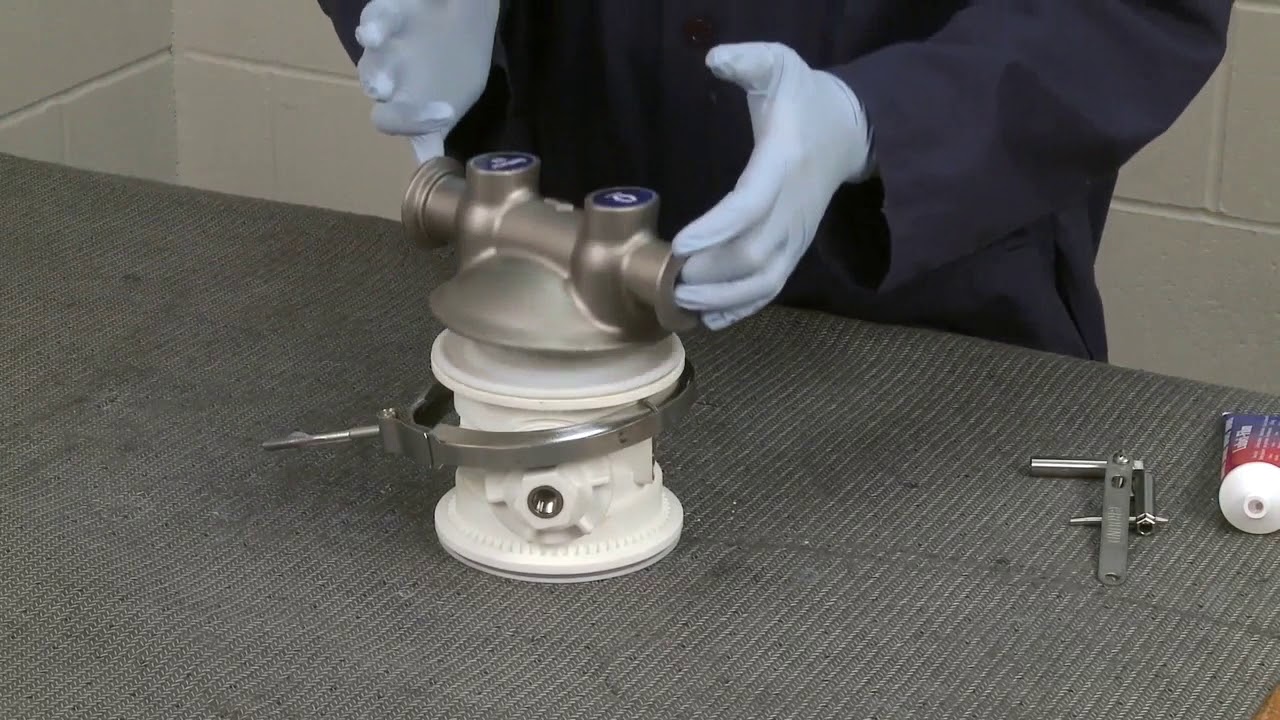 SaniForce 515 Diaphragm Pump Service - Assembly