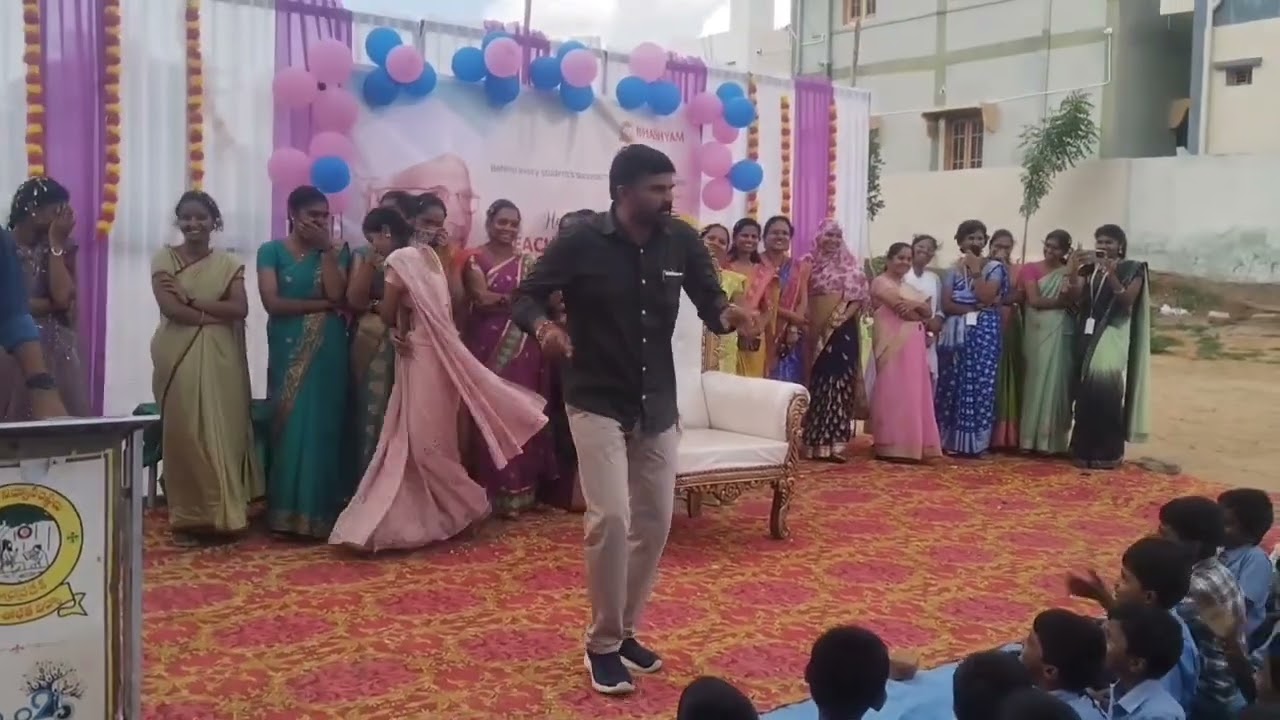 TEACHERS DAY CELEBRATIONS AT BHASHYAM SCHOOL RAYACHOTY BRANCH PART-1
