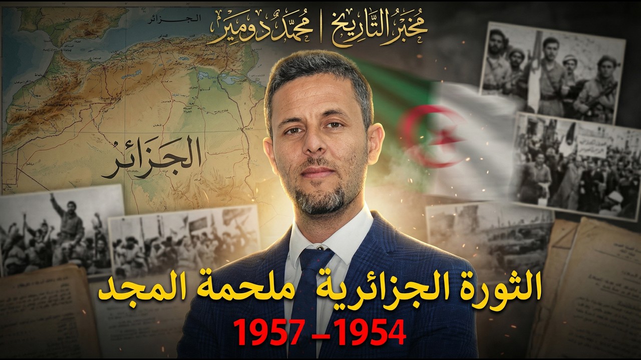 «  مخبر التاريخ | محمد دومير | الثورة الجزائرية ملحمة الشموخ 1954‑1957 »