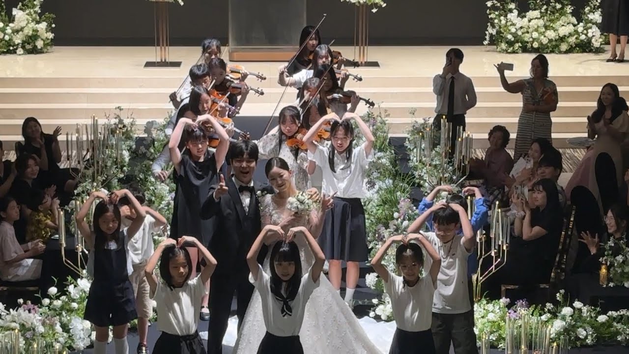 결혼식 축가 7공주 러브송 - 제자와 함께하는 축가 , 바이올린축가추천