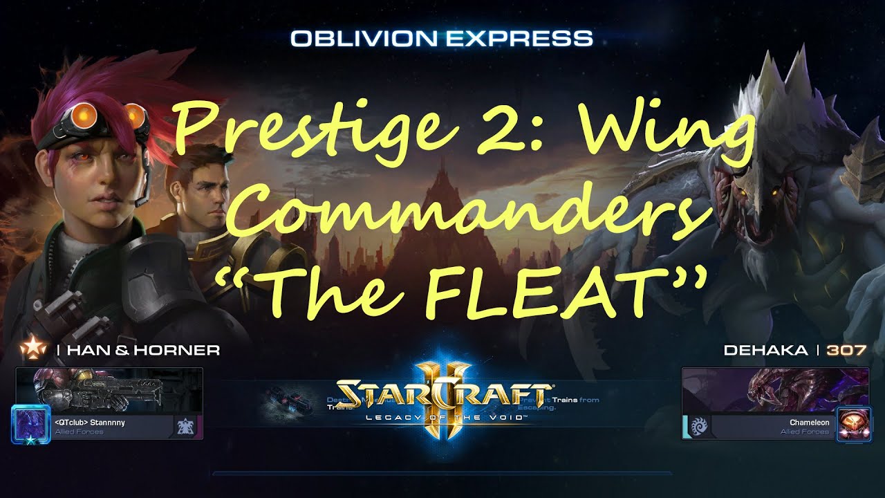StarCraft 2 Co-Op H&H Prestige 2: Wing Commanders (The FLEAT) lvl 1000 Brutal with Bonus