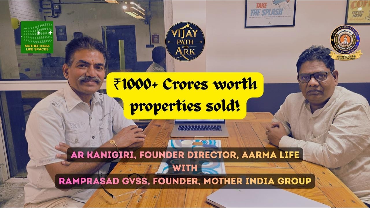 25 Years of Real Estate Wisdom: Interview with Ramprasad Garu