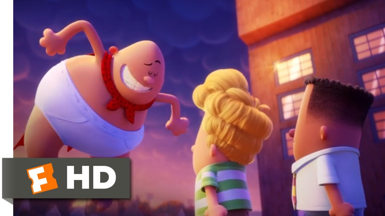 Captain Underpants: The First Epic Movie (2017) - Saving the Day Scene (10/10) | Movieclips
