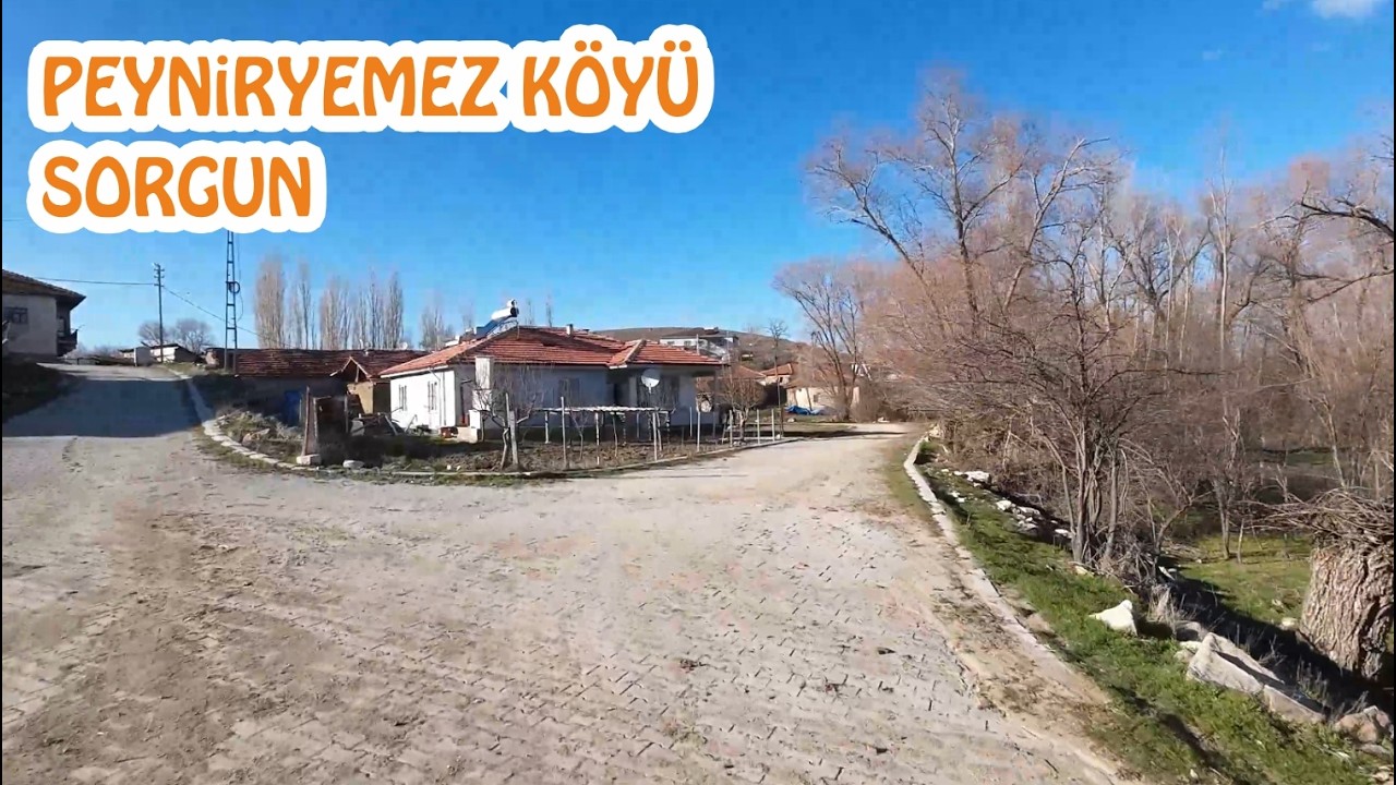 Peyniryemez Köyünden geçtik