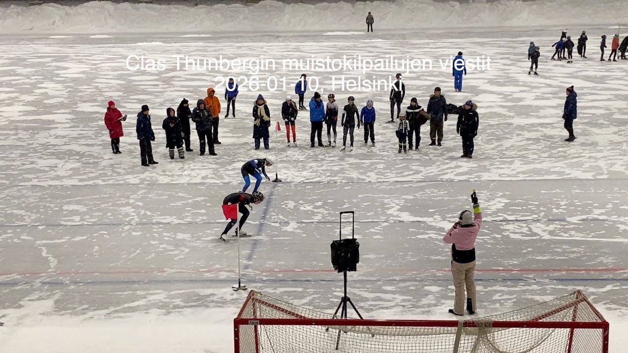 2026-01-10 Clas Thunbergin muistokilpailu viestit