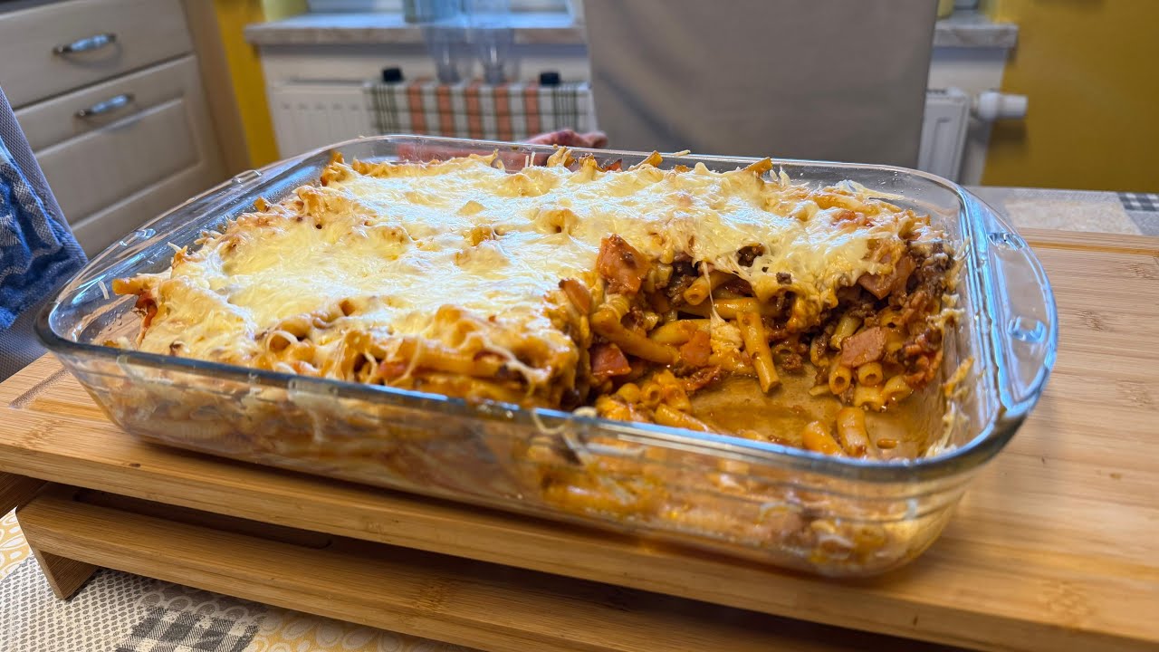 NUDELAUFLAUF MIT FLEESCH | Kochen mit JOEEE