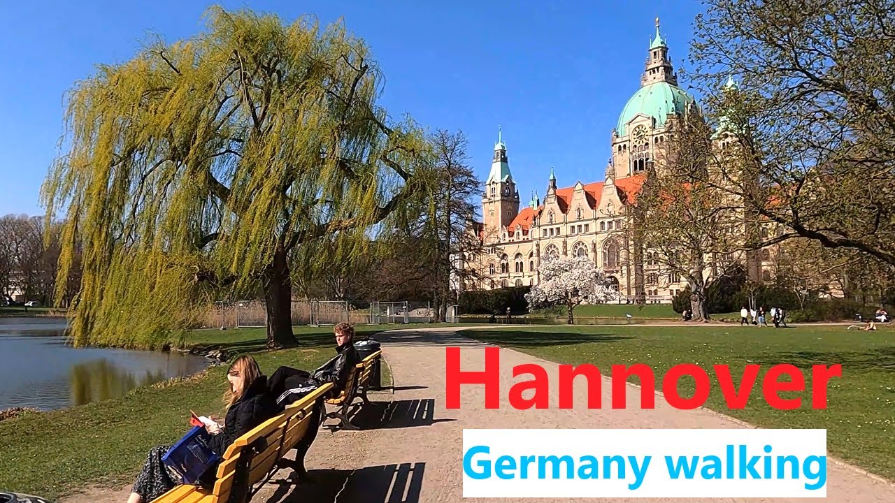 Hannover walking city tour: Neues Rathaus und Altstadt Zentrum