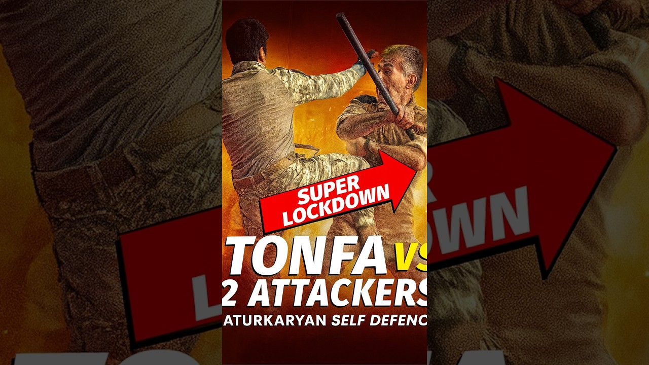 TONFA vs 2 OPPONENTS &ndash; Military Combat Demonstration. #selfdefense #combattraining #military tary