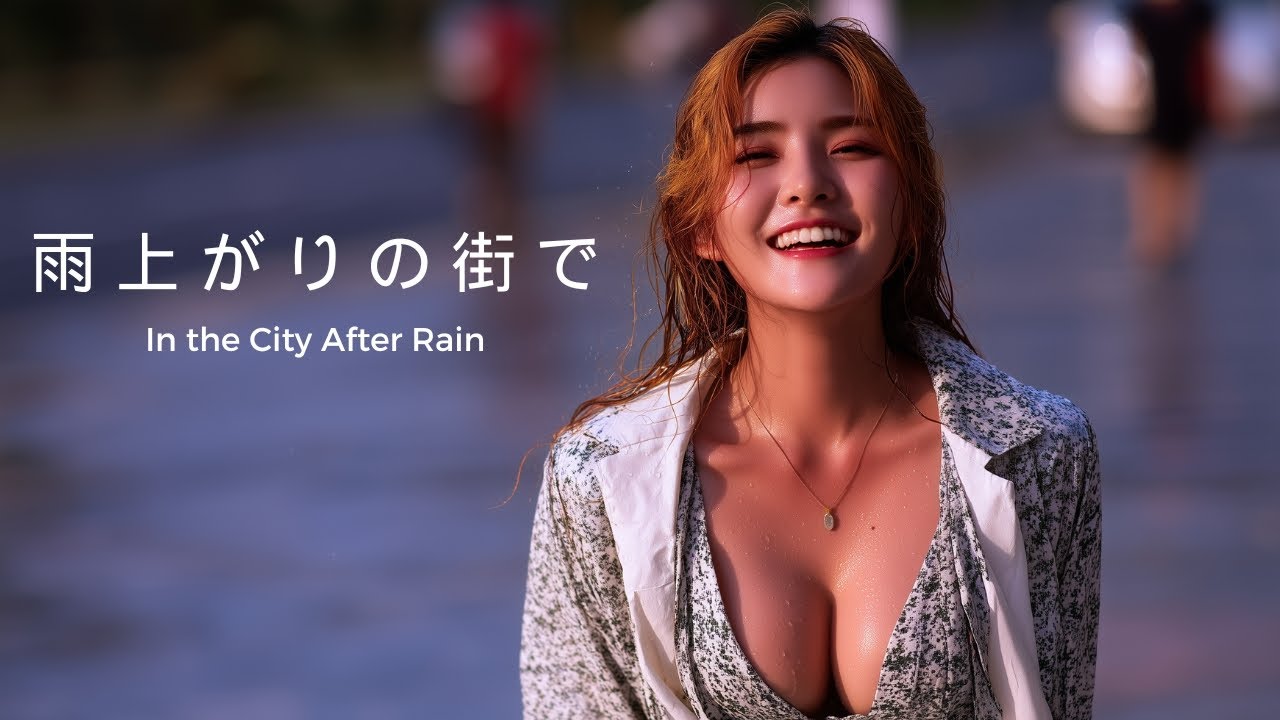 雨上がりの街で (Ameagari no Machi de) | Japanese City Pop MV | Airi City Pop
