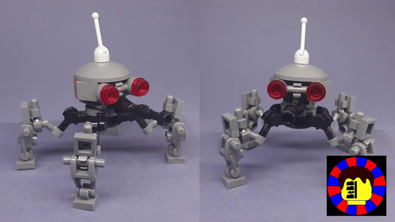 Dwarf Spider Droid In Minifigure Scale!