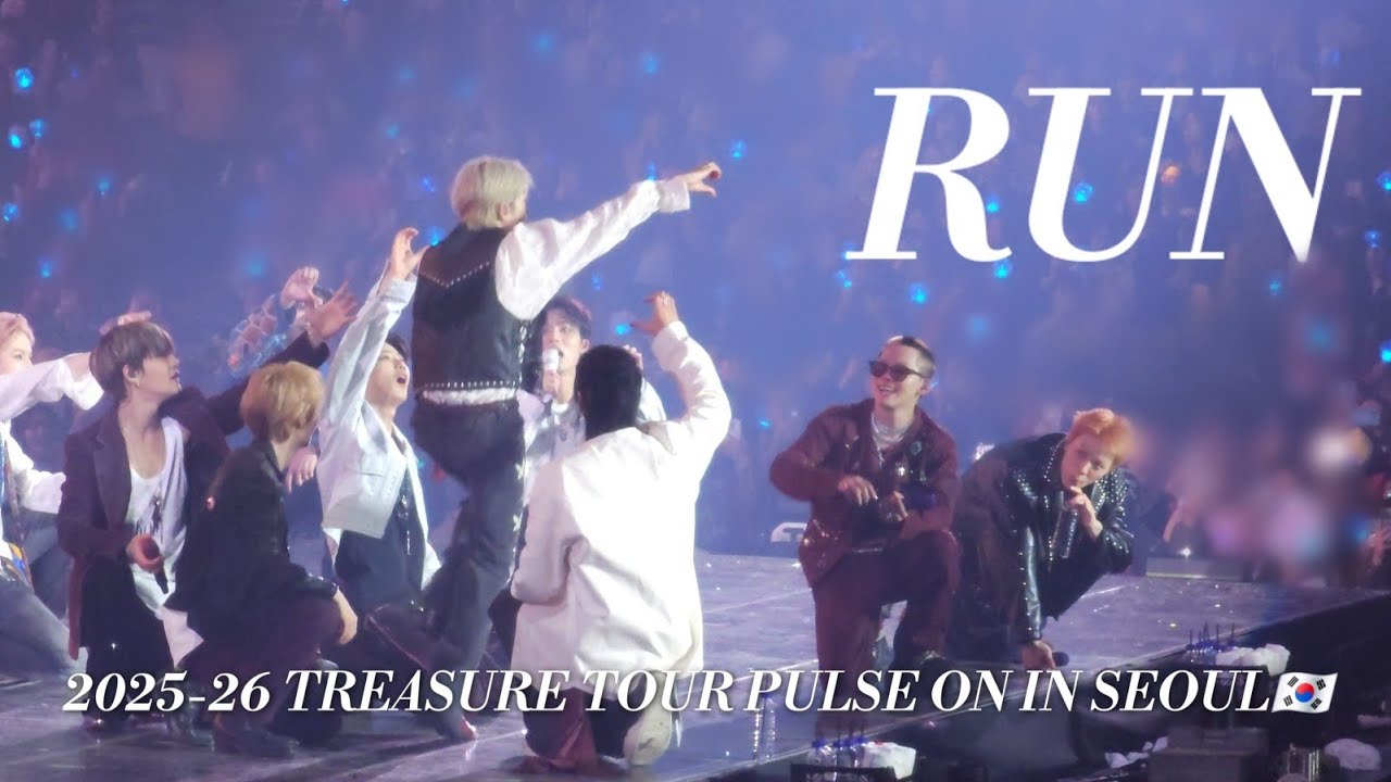 [4K] 251011 RUN - TREASURE TOUR PULSE ON IN SEOUL🇰🇷