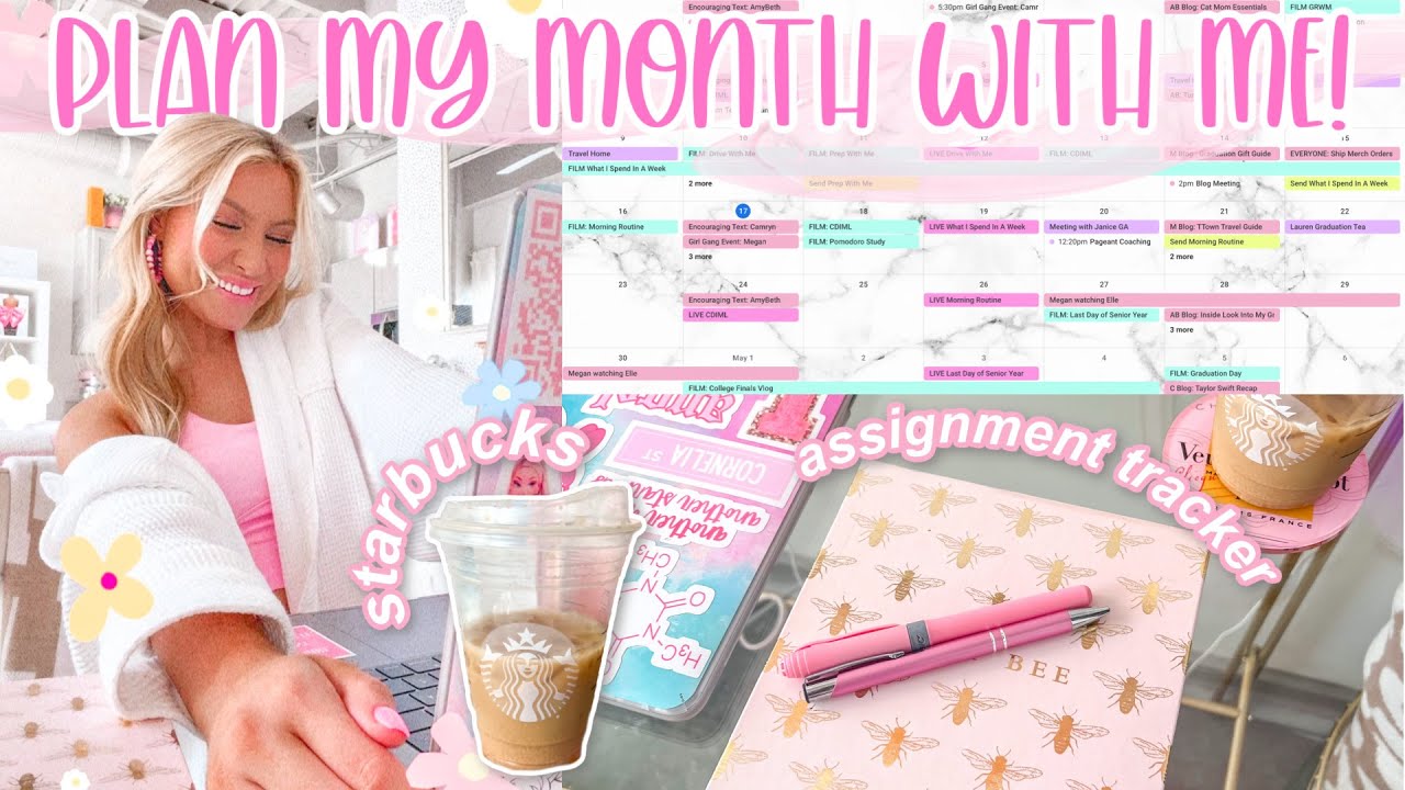 Prep With Me For My Last Month of College! | Motivating Planning & Organizing | Lauren Norris