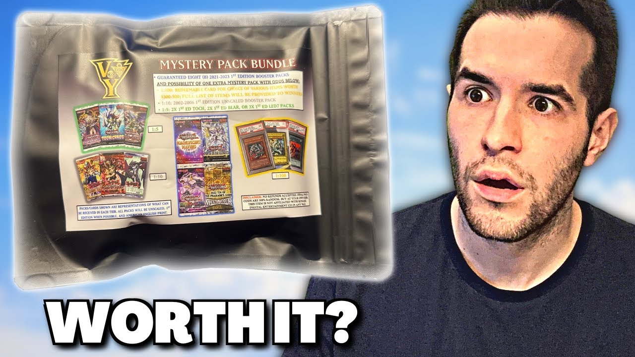 Are NEW Vintage Yugioh MYSTERY PACKS Worth It?