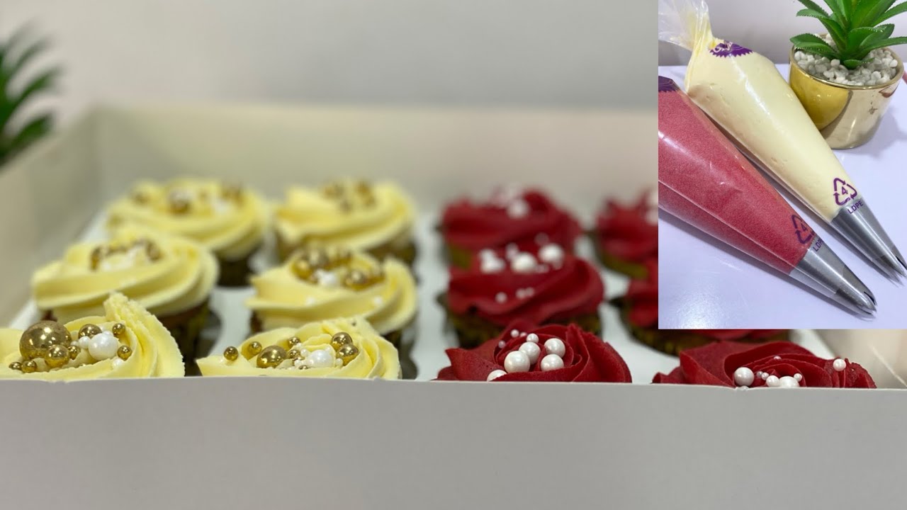 How to Decorate Beautiful Cupcakes That Sell Fast | Easy Buttercream Designs for Beginners