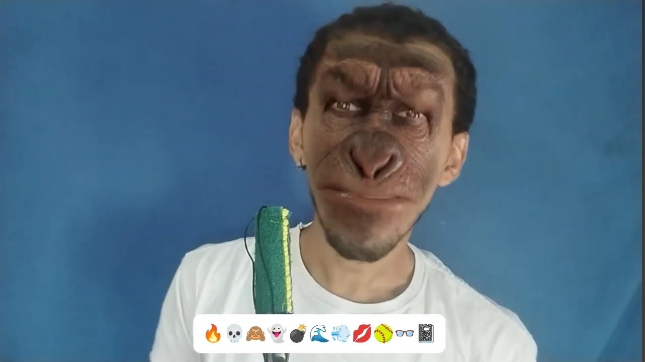 ASMR CASEIRO MACAQUINHO TÍMIDO EMOJI CHALLENGER 😴