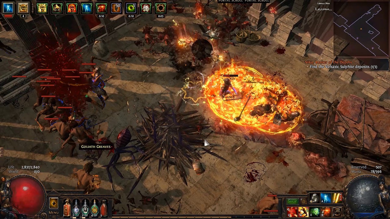 My first Legion league starter build - Slayer Dual Strike *with only 4L, bad RNG this league :(