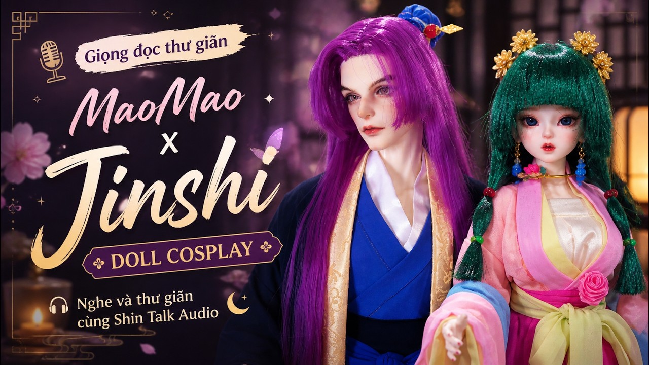 MaoMao Jinshi  Dress dolls |Outfit Cosplay full set bjd dolls