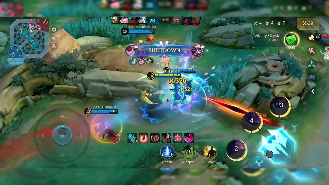 Rubby dihajar yin,hampir comeback!!???#mobilelegends 