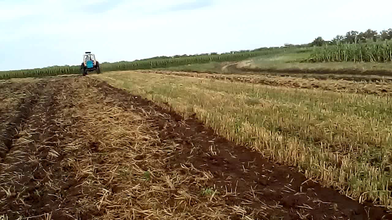 Трактор ЮМЗ і диски бомет.