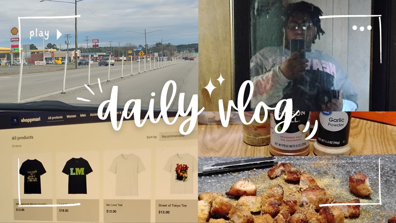 Teen Clothing Brand Owner | Productive Saturday + Homemade Chicken Alfredo