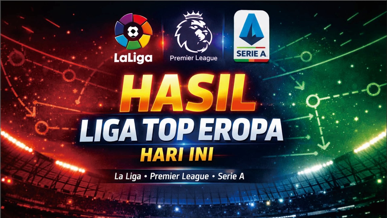HASIL PERTANDINGAN TADI MALAM: LA LIGA, EPL & SERIE A | OSASUNA VS MADRID ~ MAN CITY VS NEWCASTLE
