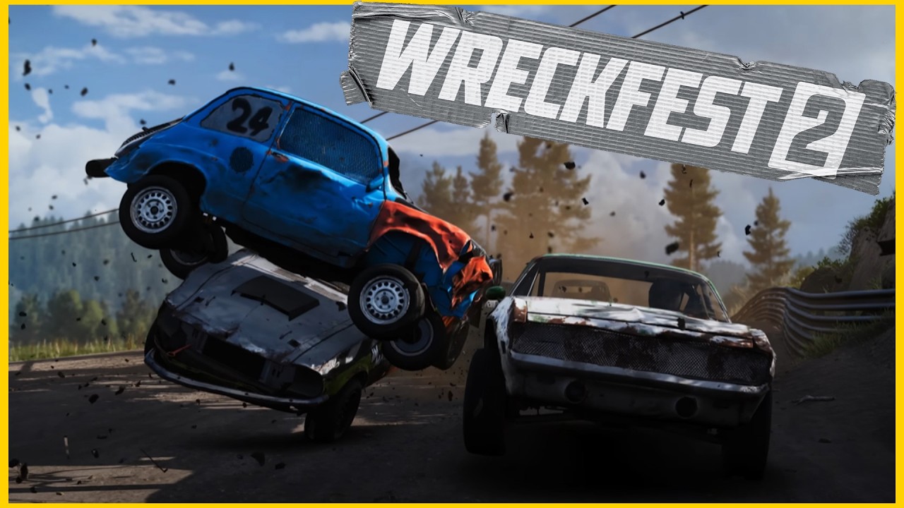 Wahnsinns ÜBERSCHLÄGE & SPRÜNGE in Wreckfest 2