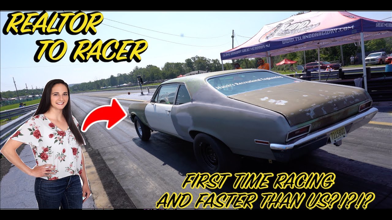 Did we find our new driver?!?! Wife tries drag racing for first time EVER at Island Dragway