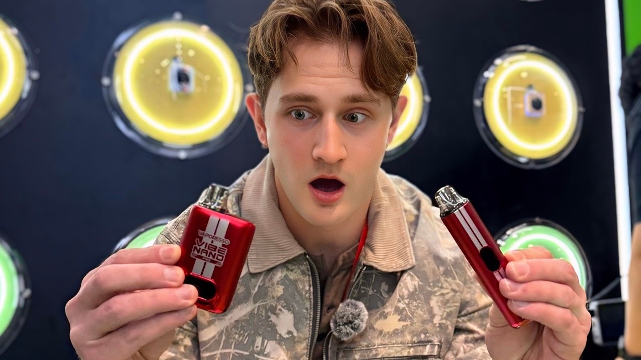 Best Refillable Pod System at 2025 Vape Convention? (Vibe Nano Pro)