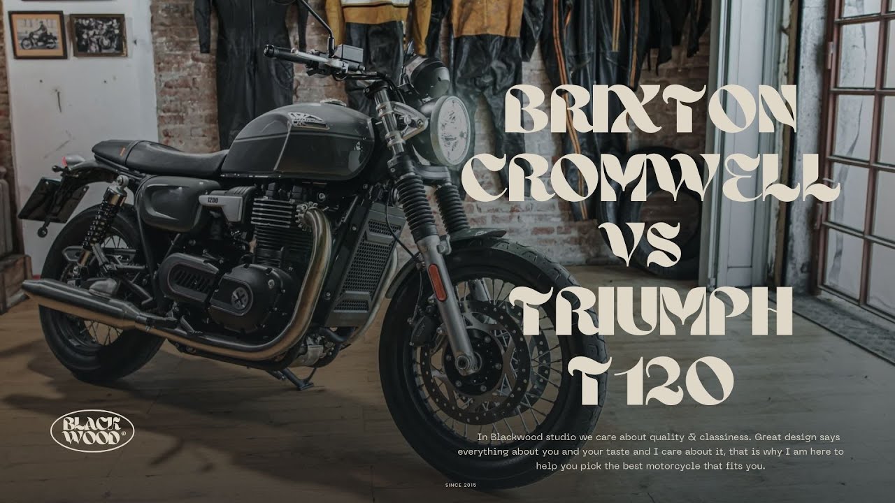 Brixton Cromwell 1200cc vs Triumph Bonneville T120 | Best Retro Motorcycle Comparison 2025