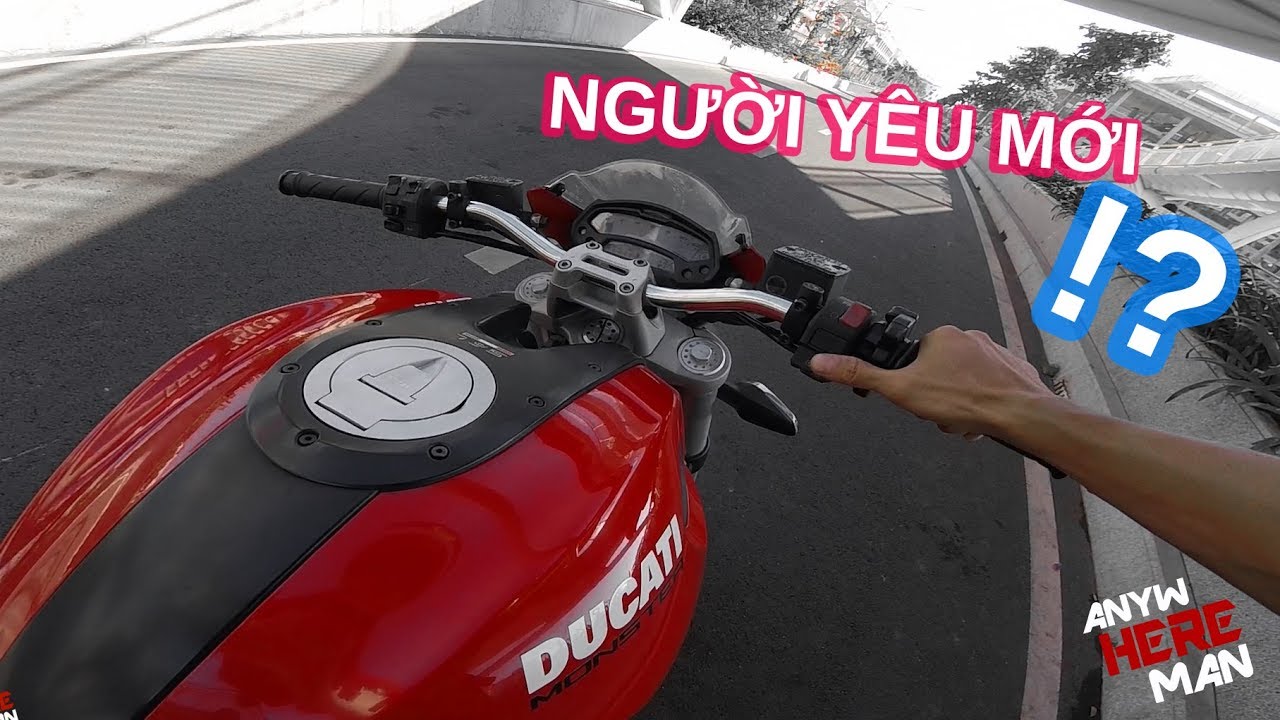 Người yêu mới của Anywhere Man | Ducati Monster 795 độ gắp đơn