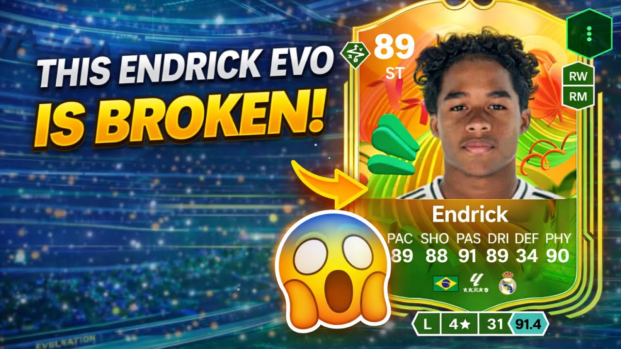 The Best Endrick Evolution in EA FC 26! 🥶