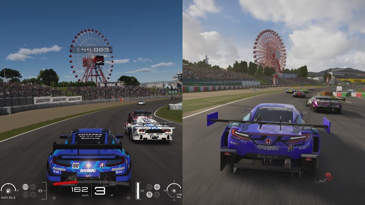 Gran Turismo 7 vs Grid Legends - Honda NSX-GT at Suzuka Circuit
