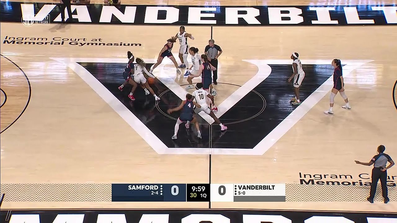4th QUARTER: Vanderbilt Commodores vs Samford | SEC Women's College Basketball | November 22, 2024