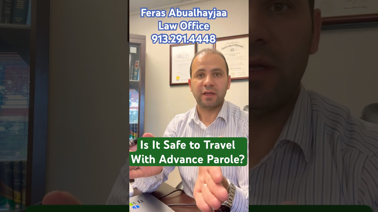 Is it safe to travel with advance parole If you have a pending application with USCIS?
