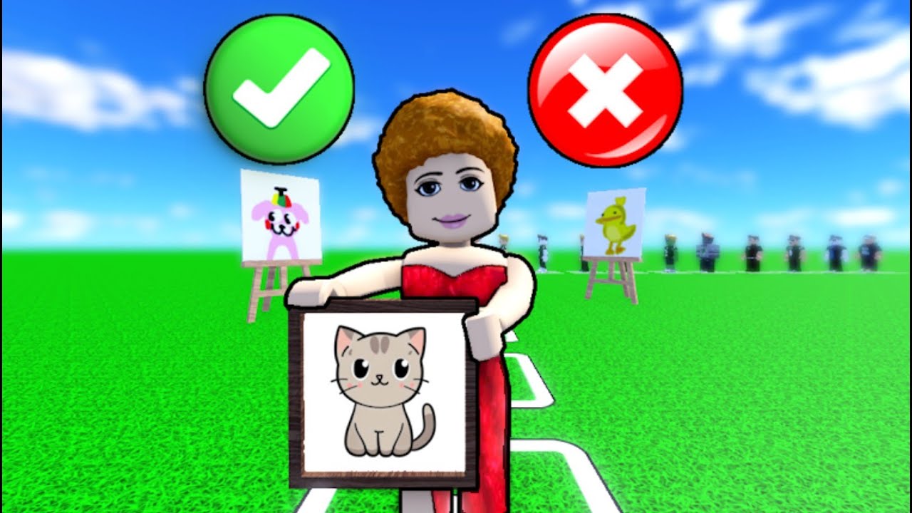 Roblox Shine or Decline judge or artist drawing showdown ✨🎨
