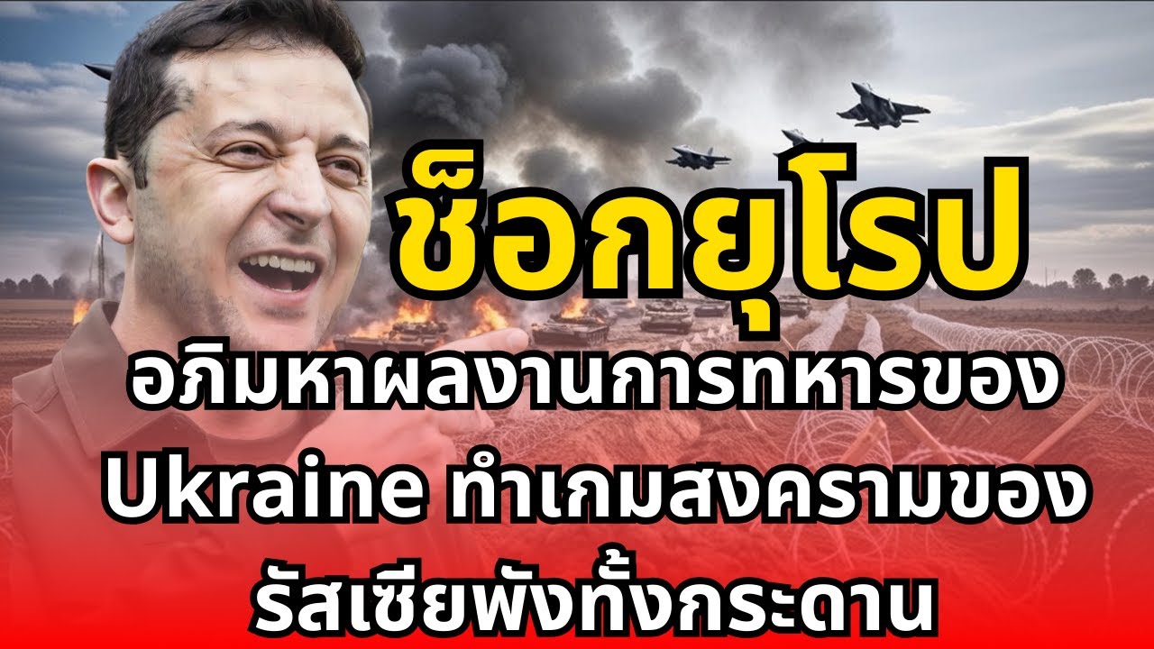 ช็อกยุโรป! อภิมหาผลงานการทหารของ Ukraine ทำเกมสงครามของรัสเซียพังทั้งกระดาน