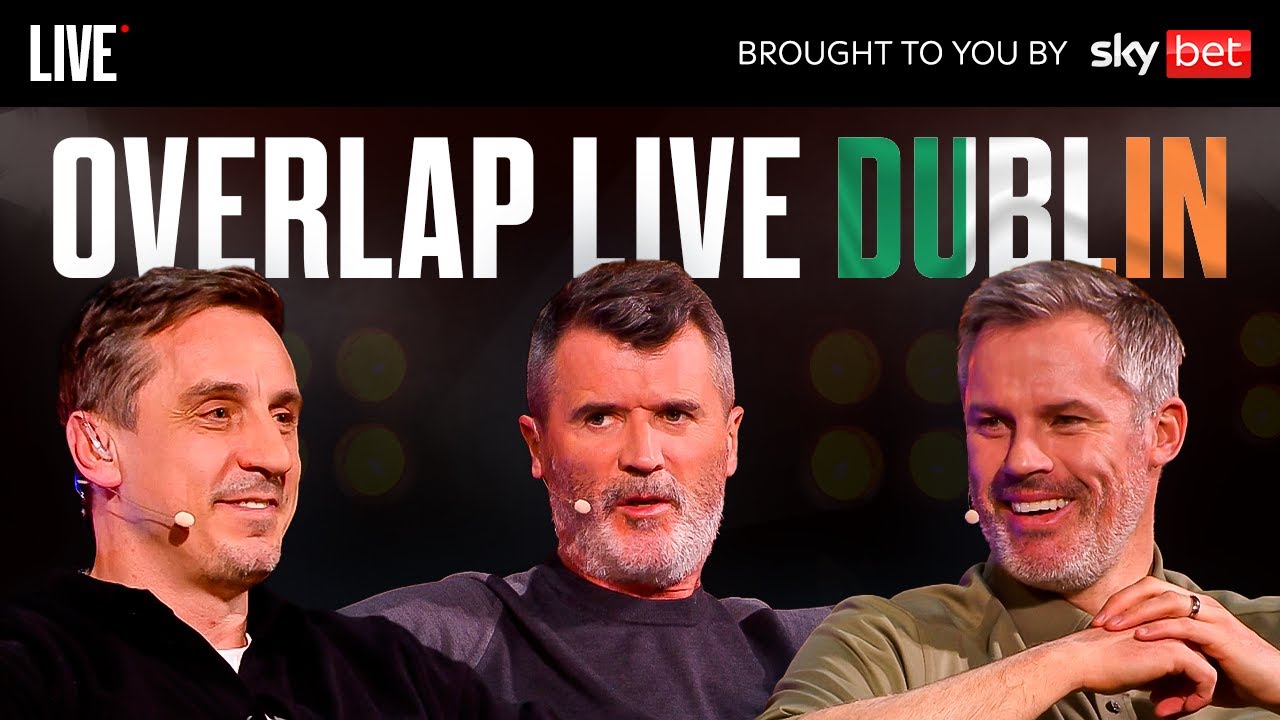 The Overlap Live Tour в Дублине | Гэри Невилл, Джейми Каррагер и Рой Кин
