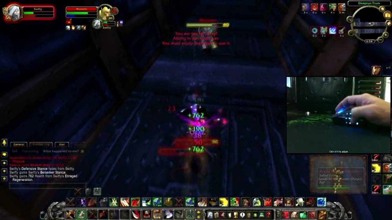 World of Warcraft Swifty Duelo contra Cazadores